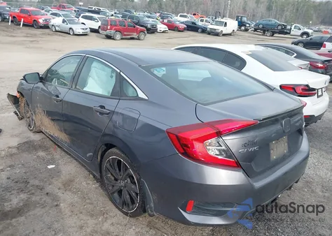 2020 Honda Civic Sport из США, поврежденный, VIN 2HGFC2F85LH568613